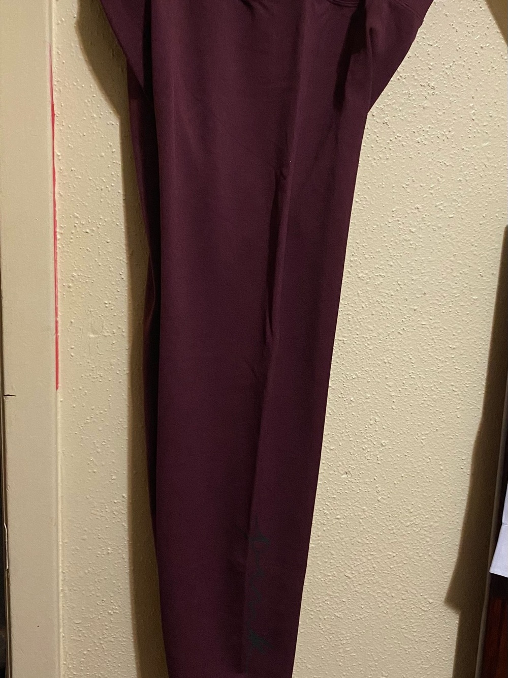 PINK Victoria's Secret Deep Plum Leggings